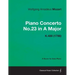 Piano Concerto No.23 in A Major - A Score for Solo Piano K.488 (1786)
