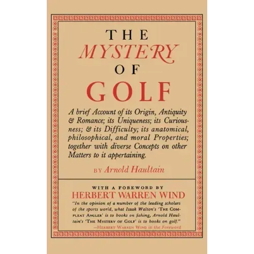 The Mystery of Golf