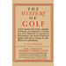 The Mystery of Golf