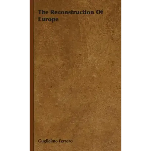 The Reconstruction Of Europe