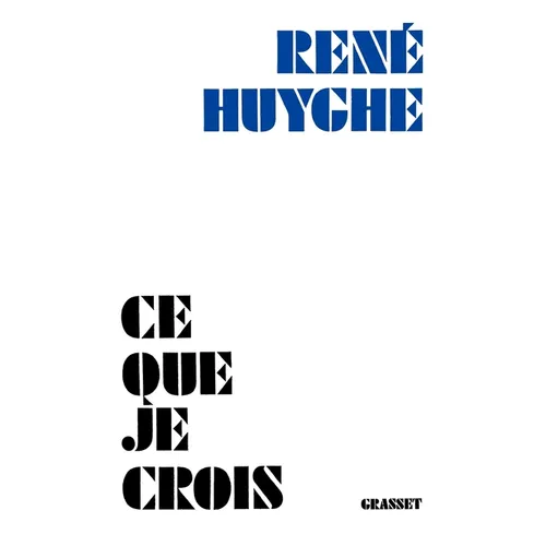 Ce que je crois