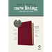 NLT Personal Size Giant Print Bible, Filament Enabled (Leatherlike, Aurora Cranberry, Red Letter)