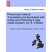 PH Nician Ireland. Translated and Illustrated with Notes and Ptolomey's Map Made Modern, by H. O'Brien