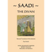 Saadi: The Divan