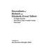 Descendants of Richard and Elizabeth (Ewen) Talbott