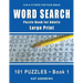 Word Search Puzzle Book for Adults: Large Print 101 Puzzles - Book 1