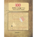 100 Extra-Large Print Word Search Puzzles: Jumbo Word Find and Seek Themed Brain Exercises for Adults and Seniors Volume 1