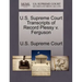 U.S. Supreme Court Transcripts of Record Plessy V. Ferguson