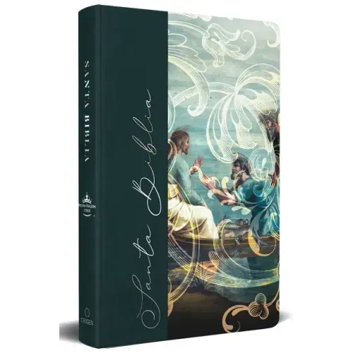 Biblia Rvr 1960 Letra Grande, Manual, Tapa Dura de Tela Pescador de Hombres / Spanish Bible Rvr 1960 Handy Size Large Print Hardcover Cloth Fishers of