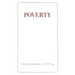 Poverty