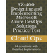 Az-400: Designing and Implementing Microsoft Azure DevOps Solutions Practice Test: 84 questions with Detailed Explanations