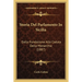 Storia Del Parlamento In Sicilia: Dalla Fondazione Alla Caduta Della Monarchia (1887)