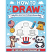 How to Draw July 4th American Independence Day