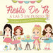 Fiesta de Té a las 5 en Punto: Un Libro de Colorear para Princesas