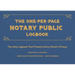 The One-Per-Page Notary Public Logbook: The Only Logbook That Protects Every Client's Privacy