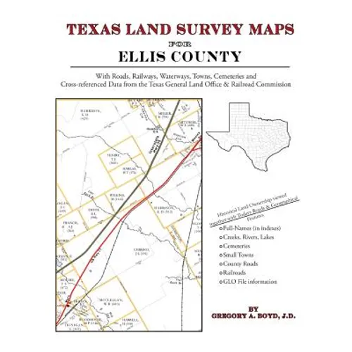 Texas Land Survey Maps for Ellis County