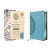 NIV Application Bible, Large Print, Leathersoft, Teal, Red Letter, Comfort Print: Bringing the Ancient Message of the Bible Into Your World