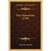 Over Spinozisme (1799)