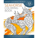 Seahorse Coloring Book: An Adult Coloring Book of 40 Zentangle Seahorse Designs with Henna, Paisley and Mandala Style Patterns
