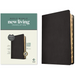 NLT Super Giant Print Bible, Filament Enabled (Genuine Leather, Black, Indexed, Red Letter)