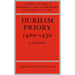Durham Priory 1400 1450