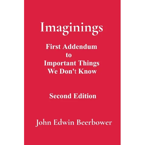 Imaginings: First Addendum to Important Things We Don't Know