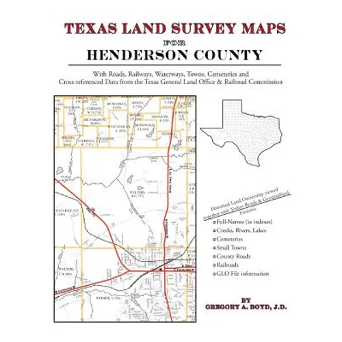 Texas Land Survey Maps for Henderson County