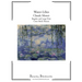Water-Lilies Cross Stitch Pattern - Claude Monet: Regular and Large Print Cross Stitch Pattern