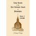 Early Church Records of the First Reformed Church of Philadelphia, Volume 2, 1781-1800