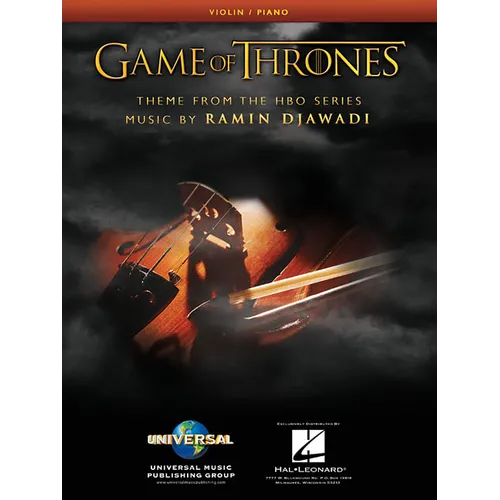Game of Thrones: Theme Arranged for Violin & Piano