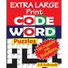 EXTRA LARGE Print CODEWORD Puzzles