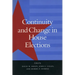 Continuity and Change in House Elections