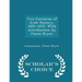 Two Centuries of Irish History, 1691-1870. With introduction by James Bryce. - Scholar's Choice Edition