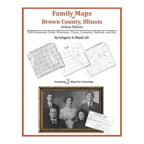 Family Maps of Brown County, Illinois