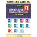 Microsoft Office 2016 Keyboard Shortcuts For Windows