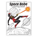 Space Babe Coloring Book