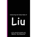 Celebrating the Family Name of Liu