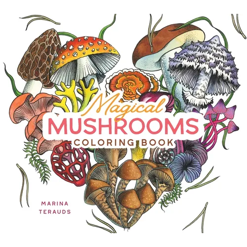 Magical Mushrooms Coloring Book