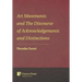 Art Movements and The Discourse of Acknowledgements and Distinctions