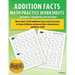 Addition Facts Math Practice Worksheet Arithmetic Workbook With Answers: Daily Practice guide for elementary students