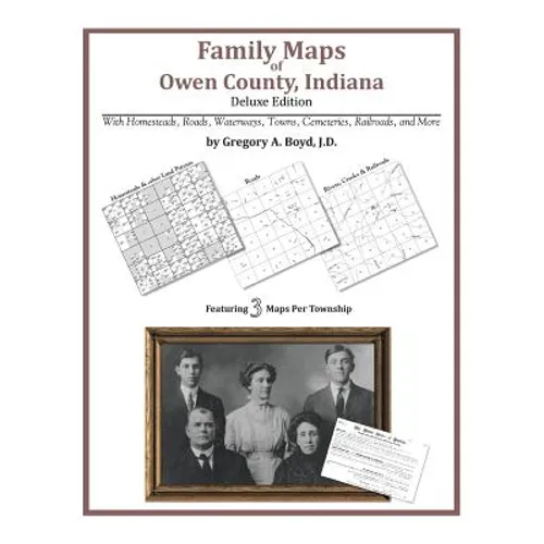 Family Maps of Owen County, Indiana