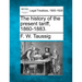 The History of the Present Tariff, 1860-1883.