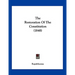 The Restoration Of The Constitution (1848)