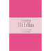 Biblia Rvr 1960 Letra Grande Tamaño Manual Tricolor Rosa Oscuro Rosa Claro Con Cierre E Índice (Bible Rvr 1960 Large Print Handsize Leatherlike Tricol