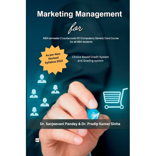 Marketing Management For MBA semester 2, course code 201 Compulsory Generic Core Course for all MBA students