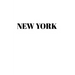 New York Hardcover White Decorative Book for Decorating Shelves, Coffee Tables, Home Decor, Stylish World Fashion Cities Design