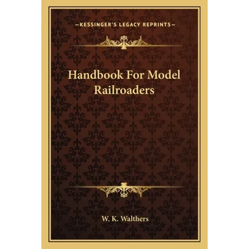 Handbook For Model Railroaders