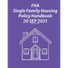 FHA Single Family Housing Policy Handbook 20 Sep 2021