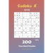 Sudoku X 12x12 - 200 Very Hard Puzzles vol.4