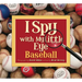 I Spy with My Little Eye Baseball: Baseball